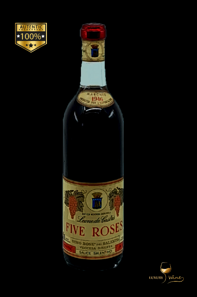 1946 vin de colectie Five Roses Vin vechi de colectie 75 ani