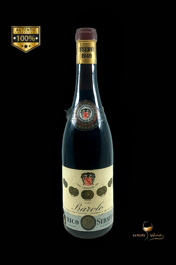 1949 vin vechi de coelctie Barolo Enrico Serafino vin vechi 1949