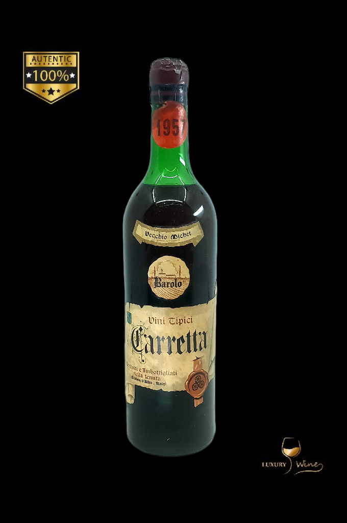 1957 vin de colectie Barolo Caretta vin de colectie 1957