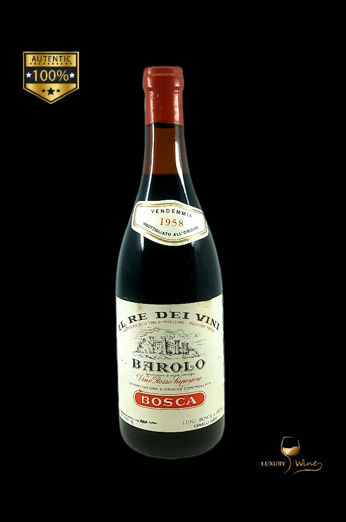 1958 vin de colectie Barolo Bosca vin vechi 1958