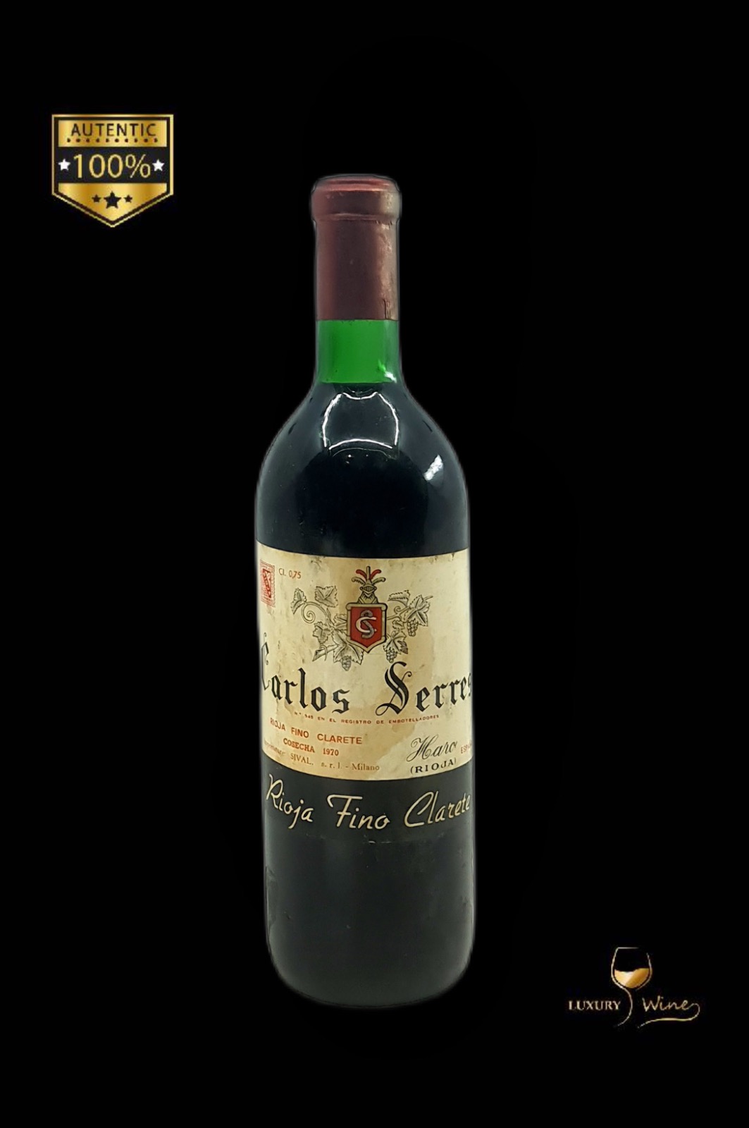 1970 vin vechi de colectie Rioja vin vechi 1970