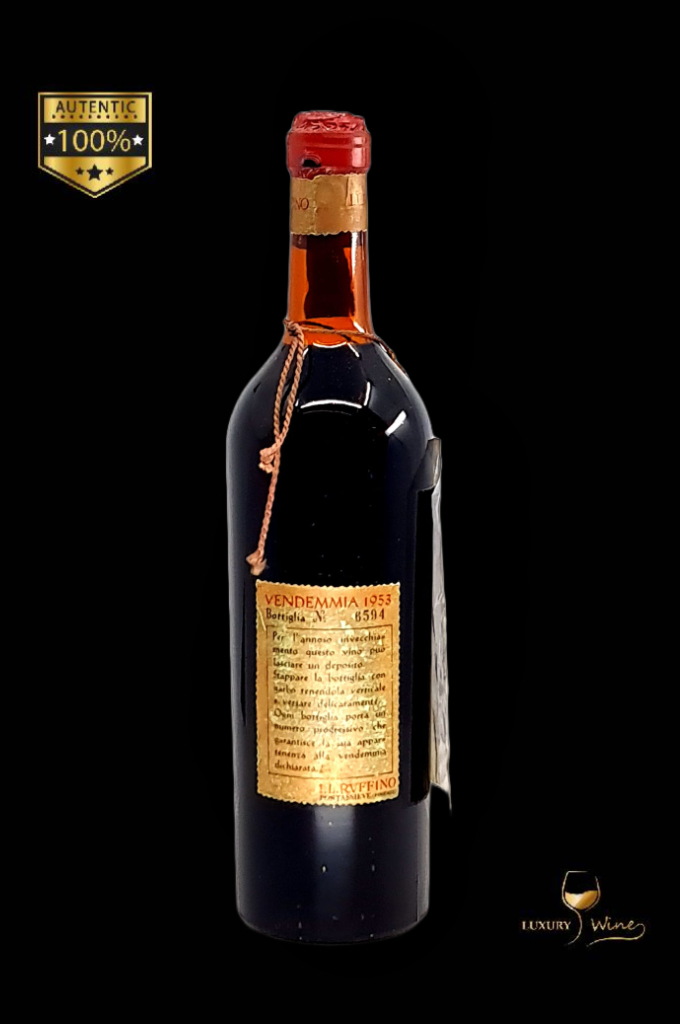 1953 vin vechi de colectie Chianti Riserva Ducale 2 vin vechi 1953