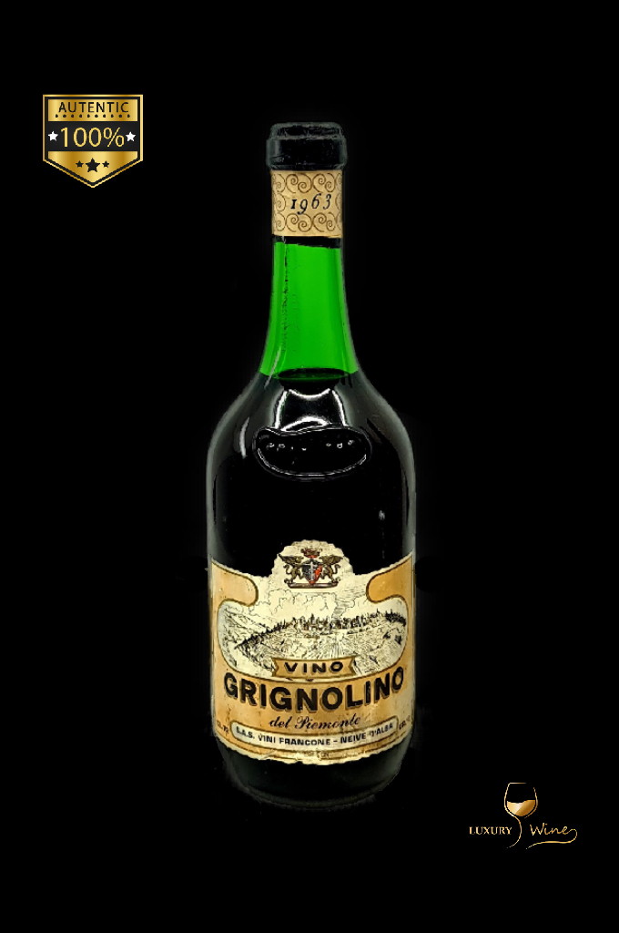 1963 vin de colectie grignolino vin vechi 1963