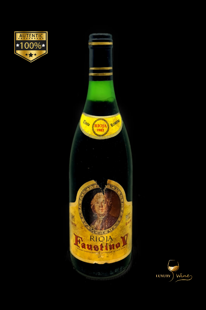 1982 vin de colectie Rioja Reserva Faustino 1 vin de colectie 1982