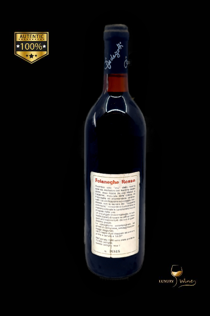 1986 vin de colectie Foianege vin de coelctie 1986