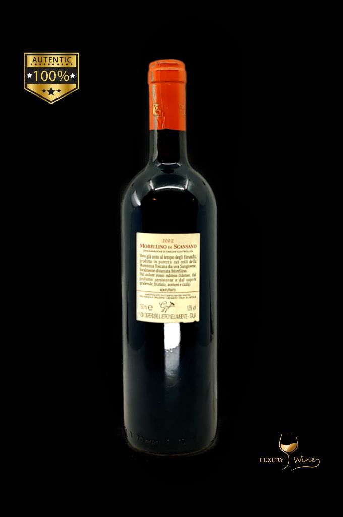 2002 VIN VECHI DE COLECTIE MORELINO DI SCANSANO vin vechi 2002