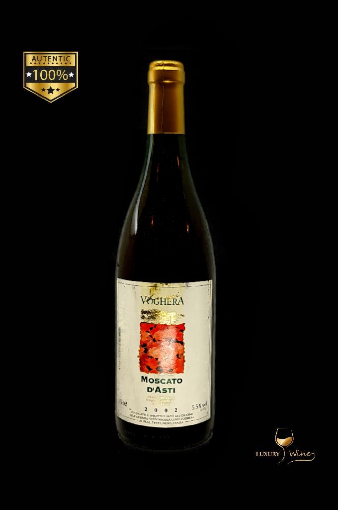 2002 VIN VECHI DE COLECTIE MOSCATO D'ASTI VOGHERA vin dulce de colectie 2002