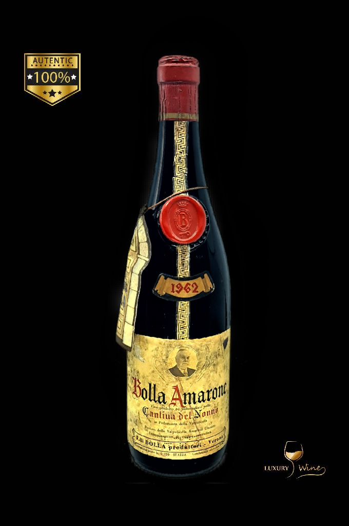 1962 vin de colectie amarone Bolla Cantina del Nono vin vechi 1962