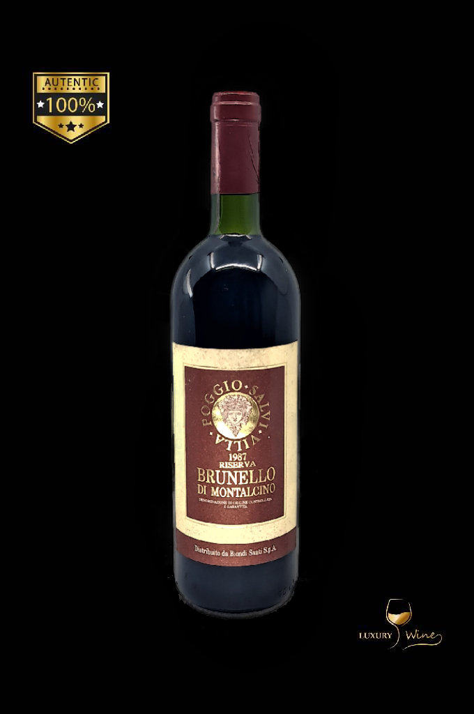 1987 vin de colectie Brunello di Montalcino Riserva vin de colectie 1987