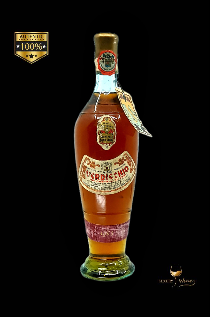1963 vin vechi de colectie Verdichio vin alb de colectie 1963