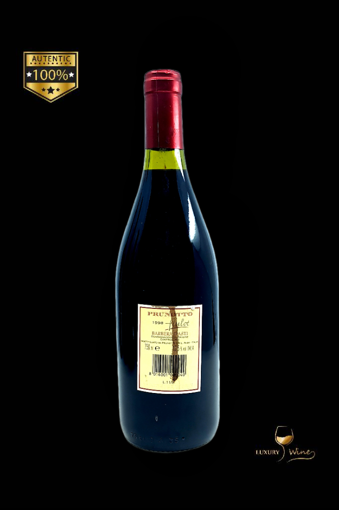 1998 vin de colectie barbera d'asti fiullot 2 vin vewchi 1998