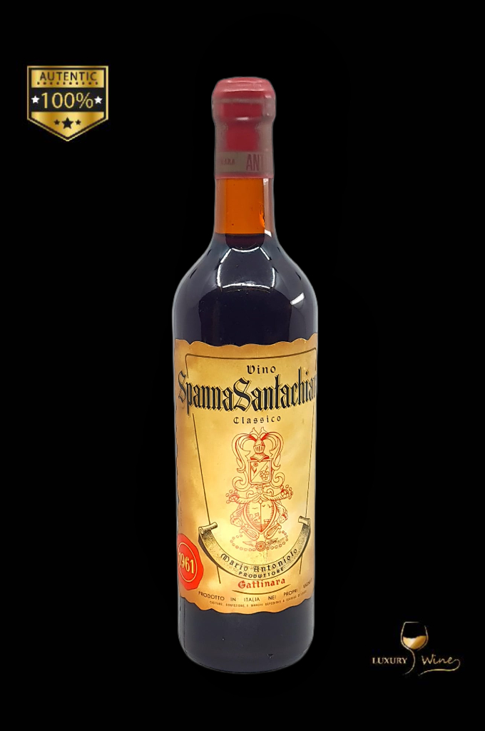 1961 vin vechi de colectie Spanna Santachiara vin vechi 1961