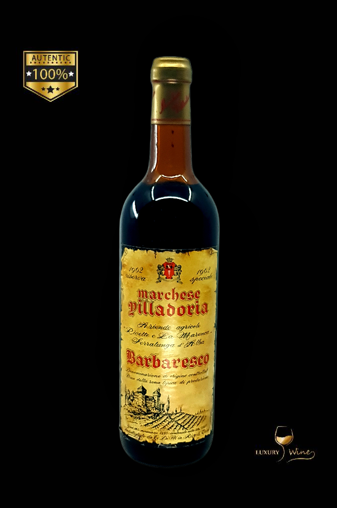 1962 vin vechi de colectie Barbaresco Villadoria vin vechi 1962