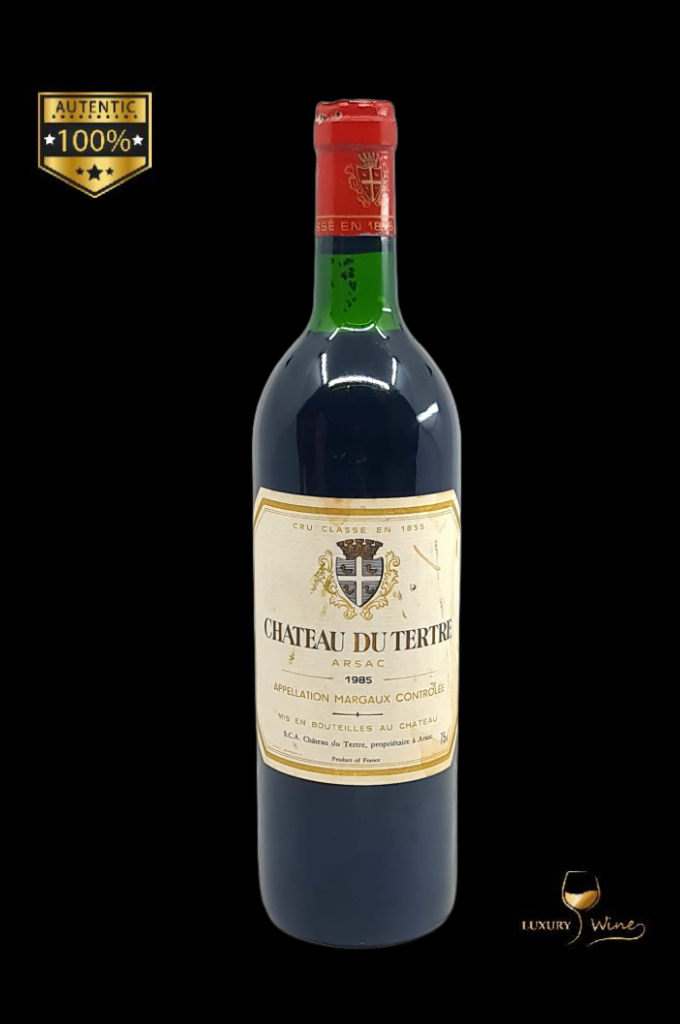 1985 vin vechi de colectie Chateau du Tertre vin de colectie 1985