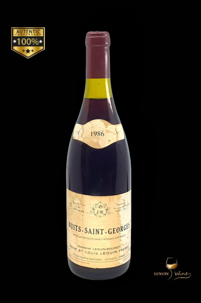 1986 vin vechi de colectie Nuit -Saint -George vin vechi 1986