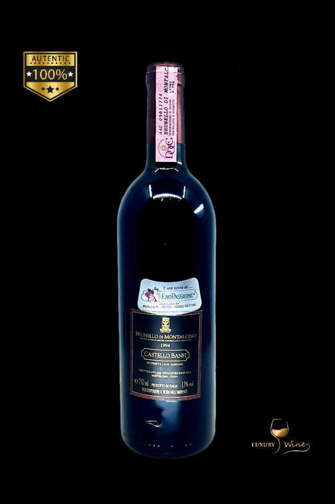 1994 vin vechi de colectie Brunello di Montalcino Banfi.1 vin de colectie 1994