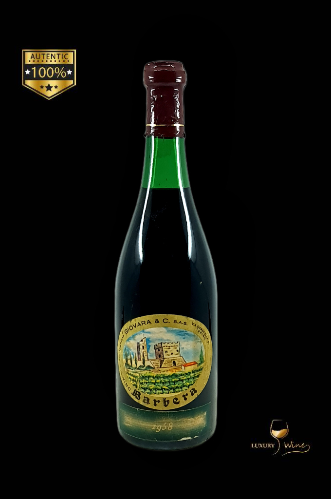 1958 vin vechi de colectie Barbera vin vechi de colectie 1958