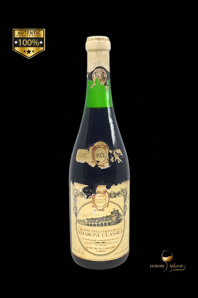 1971 vin vechi de colectie Amarone della Valpolicella 2 vin vechi 1971