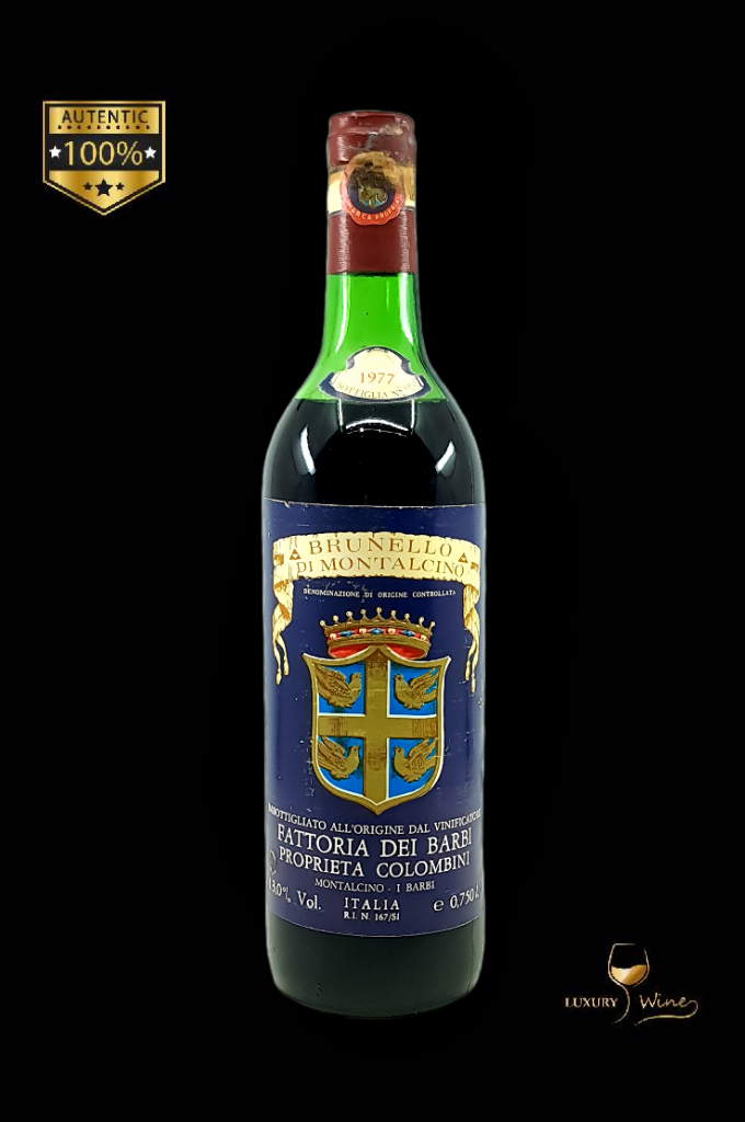 1977 vin de colectie Brunello Barbi vin de colectie 1977