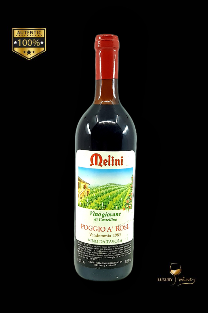 1983 vin de colectie Poggio a Rossi vin vechi de colectie 1983