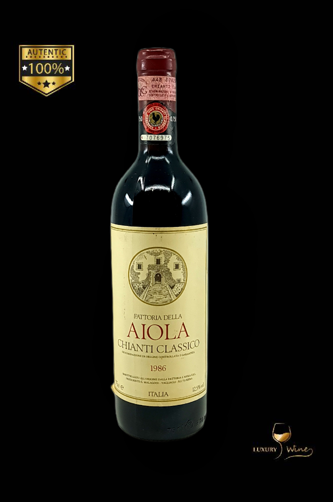 1986 vin vechi de colectie Chianti Aiola vin de colectie 1986