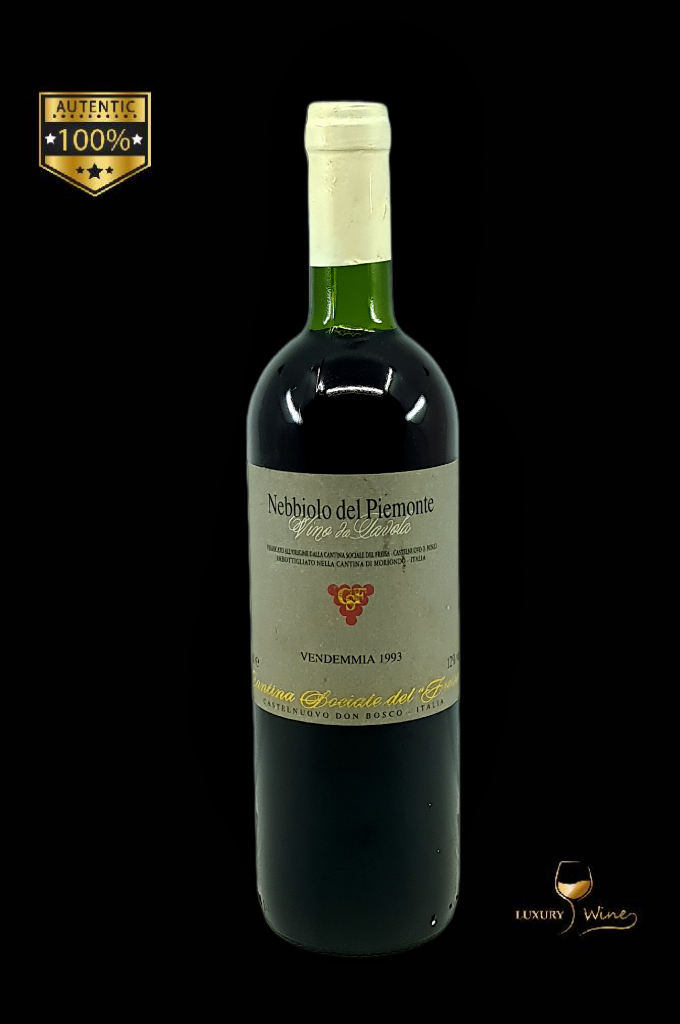 1993 vin de colectie Nebbiolo del Piemonte vin vechi de colectie 1993