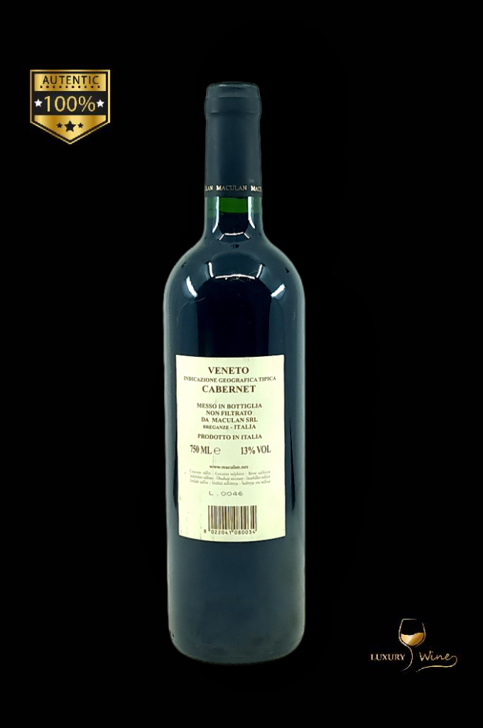 2008 vin vechi de colectie Maculan Cabernet 2 vin aniversar 2008