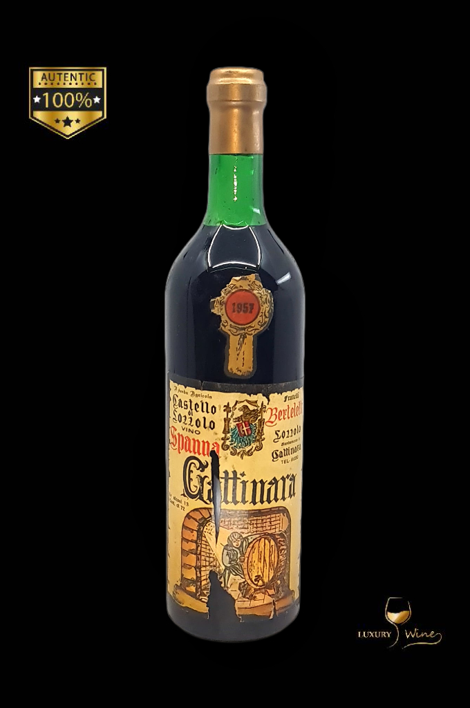 1957 vin vechi de colectie CGattinara Berteletti Vin nde colectie 1957