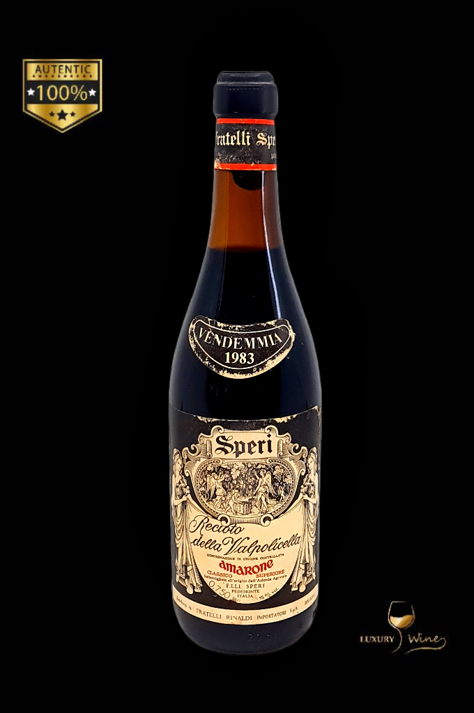 1983 Vin Vechi de Colectie Recioto della Valpolicela Amarone Speri vin vechi 1983
