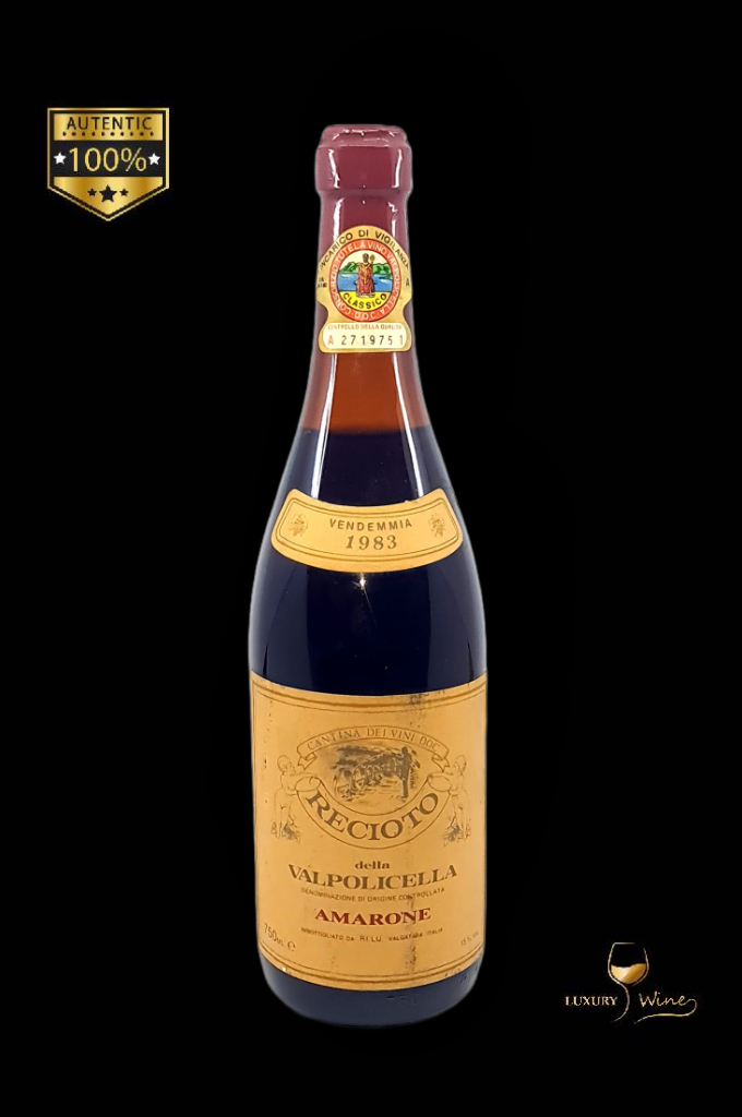 1983 vin vechi de colectie Amarone Recioto della Valpolicella vin de colectie 1983