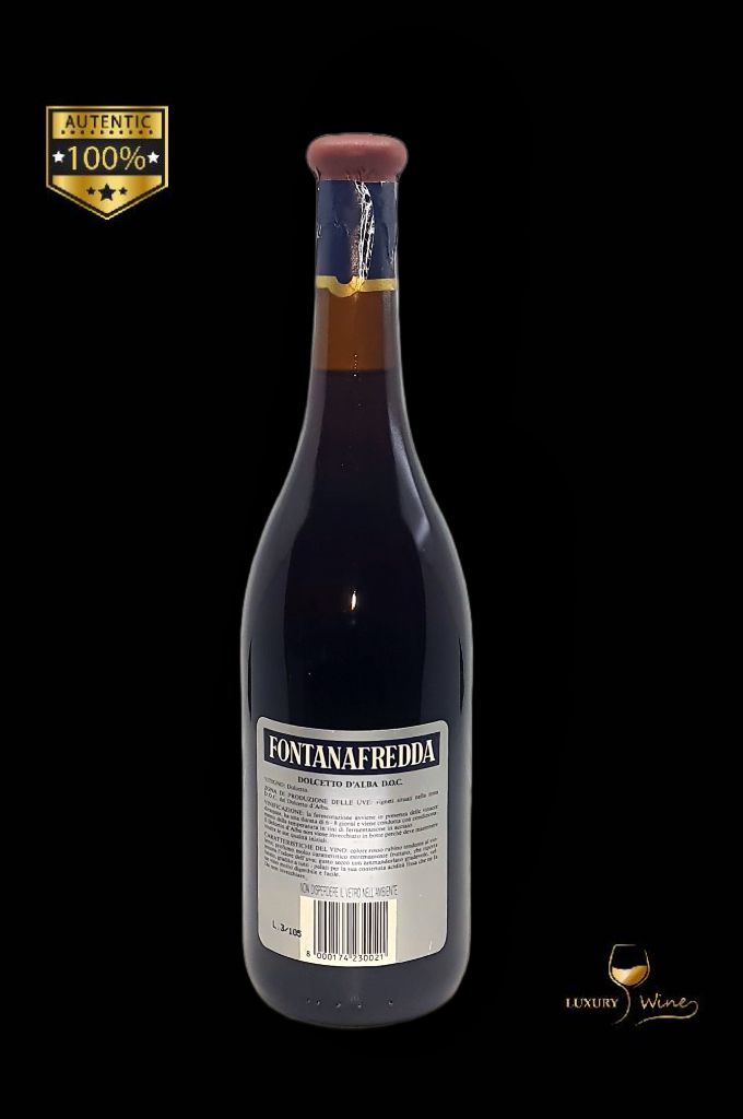 1992 vin vechi de colectie dolcetto Fontanafredda.1jpg vin de colectie 1992