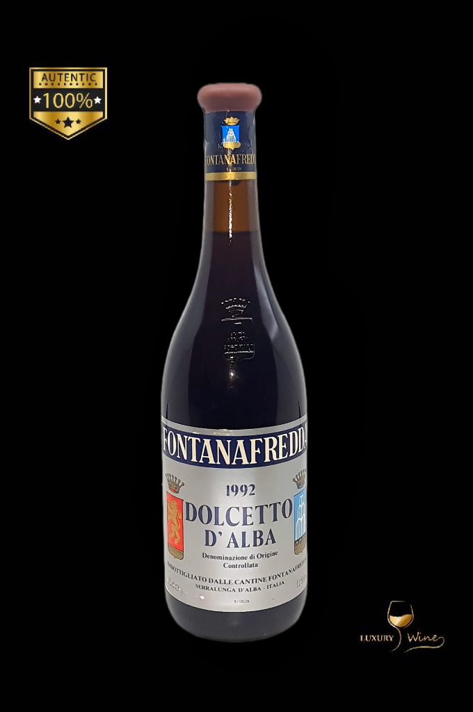 1992 vin vechi de colectie dolcetto Fontanafredda vin de colectie 1992