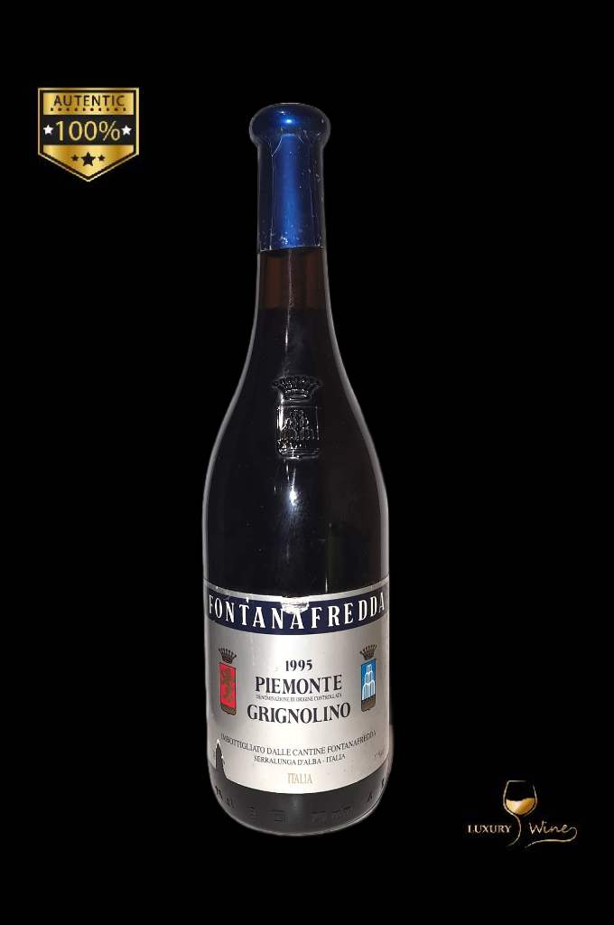 1995 vin vechi de colectie Grignolino Fontanafredda vin din anul nasterii 1995