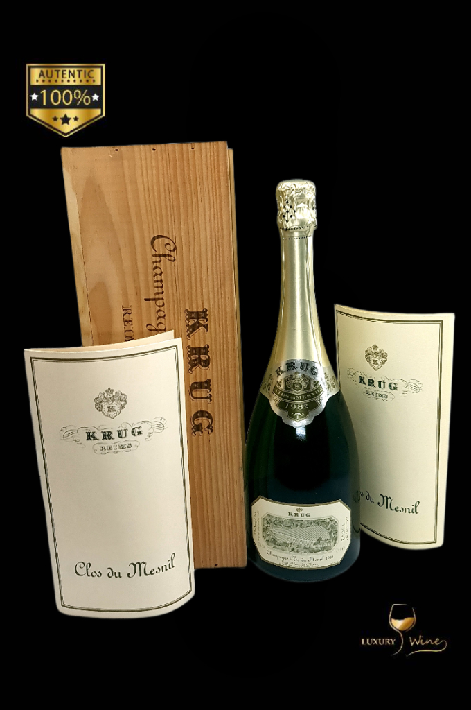1982 Champagne de Colectie Krug Clos du Mesnil 4 Champagne Krug Clos du Mesnil 1982