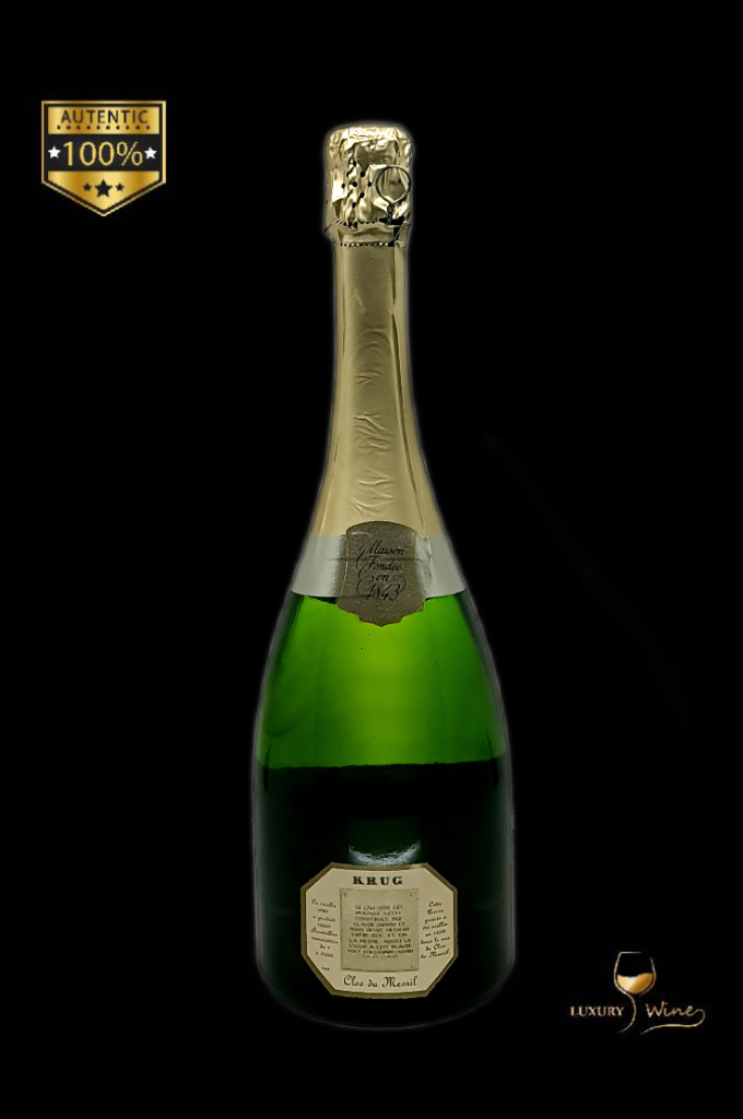 1982 Champagne de Colectie Krug Clos du Mesnil 6 Sampanie de colectie Champagne Krug Clos du Mesnil 1982