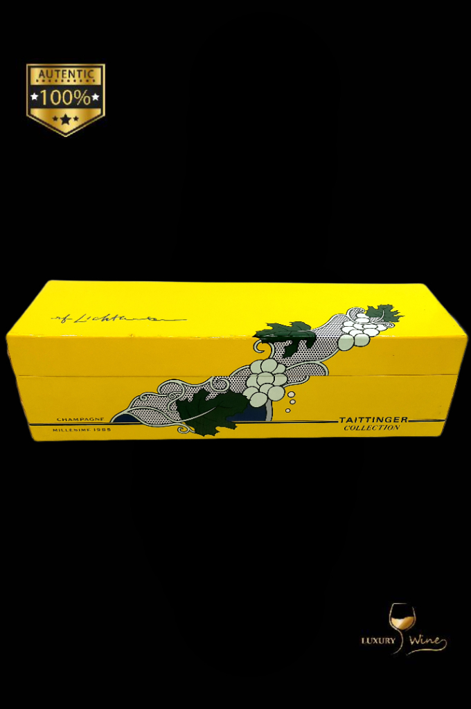 1985 Taittinger Collection Roy Lichtenstein Champagne Vin vechi 1985