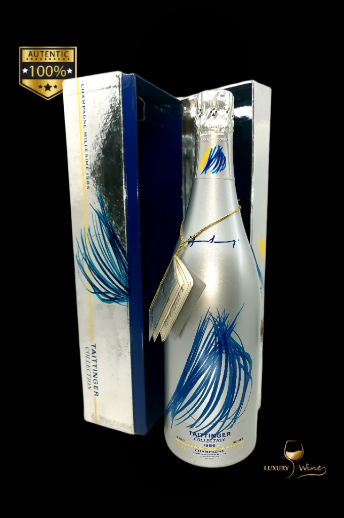 1986 Taittinger Collection Hans Hartung Champagne 2 vin de colectie 1986