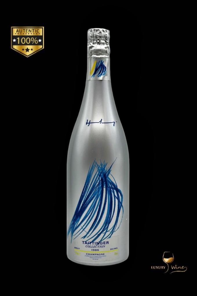 1986 Taittinger Collection Hans Hartung Champagne 3 Champagne Taittinger Collection 1986