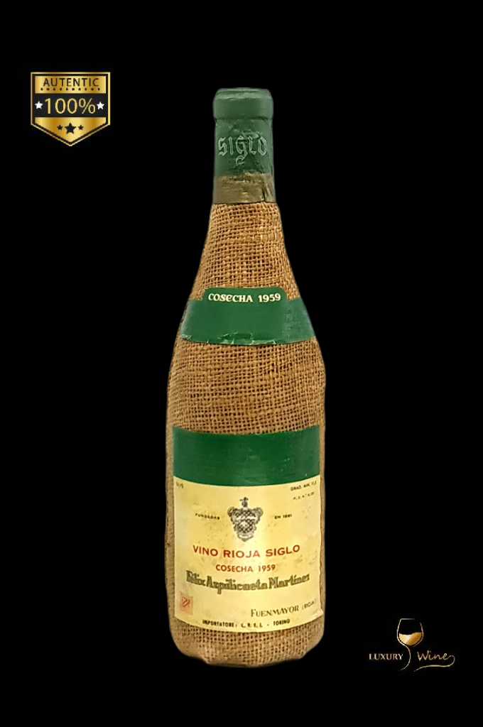 1959 vin vechi de colectie Rioja Azpilicueta vin vechi 1959