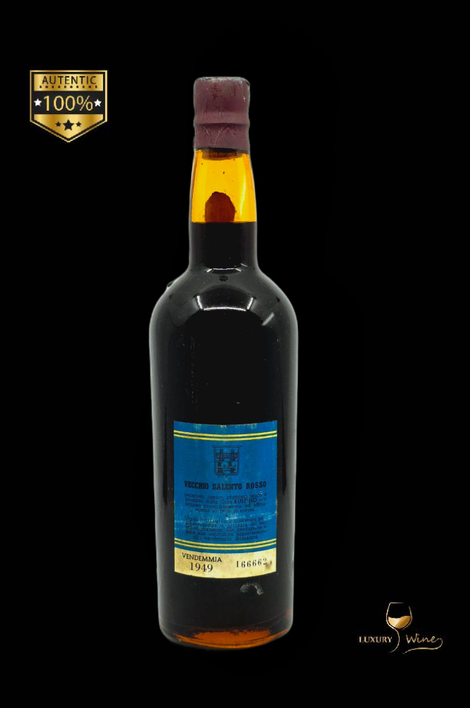 1949 vin vechi de colectie Salento Rosso Ruffino 1 vin din anul nasterii 1949