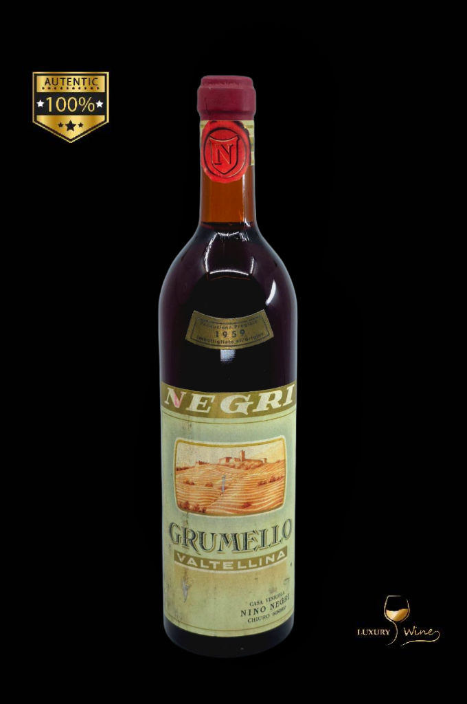 1959 vin vechi de colectie Grumello 1 vin vechi 1959
