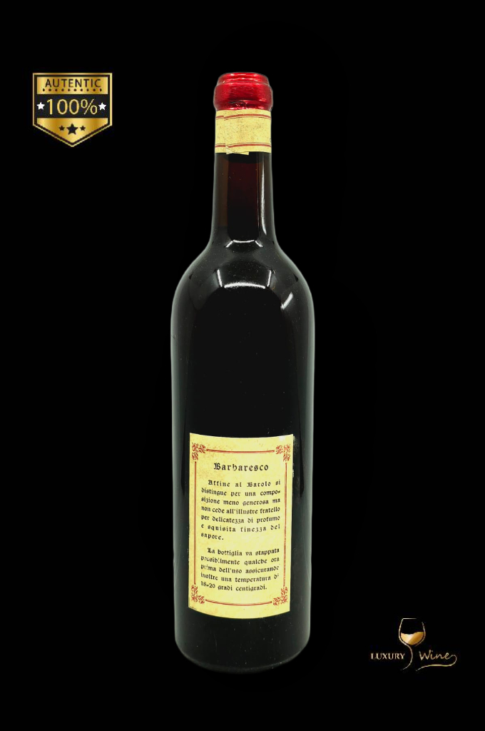 1962 vin de colectie Barbaresco La Cascina 2 vin din anul nasterii 1962