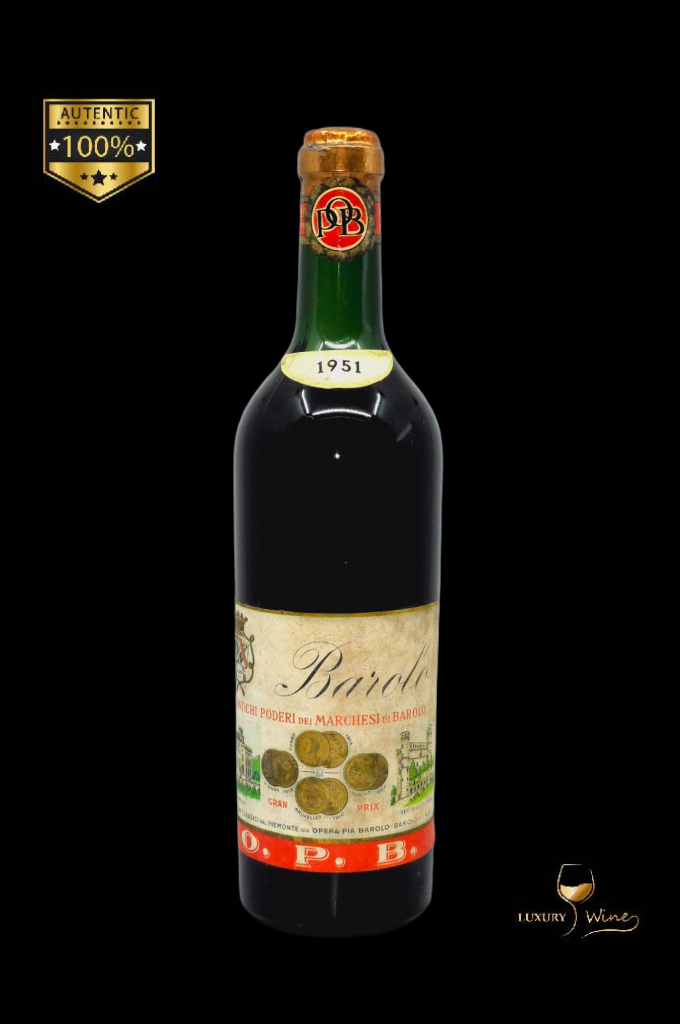 1951 VIN VECHI DE COLECTIE BAROLO opb 1 vin din anul nasterii 1951