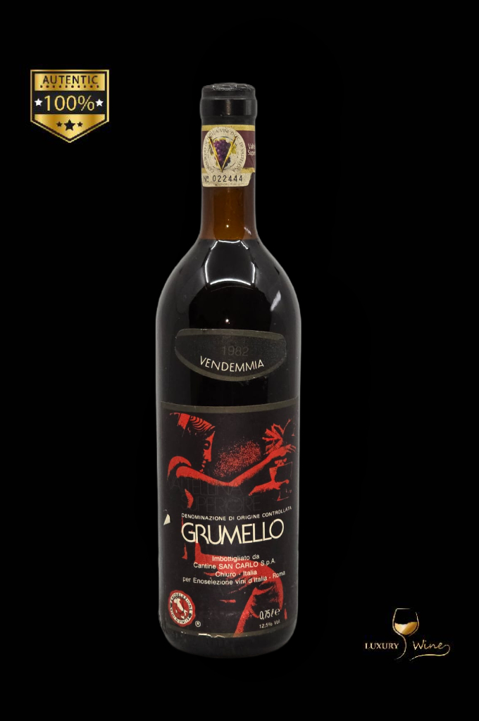 1982 VIN VECHI DE COLECTIE gRUMELLO 1 vin de colectie 1982
