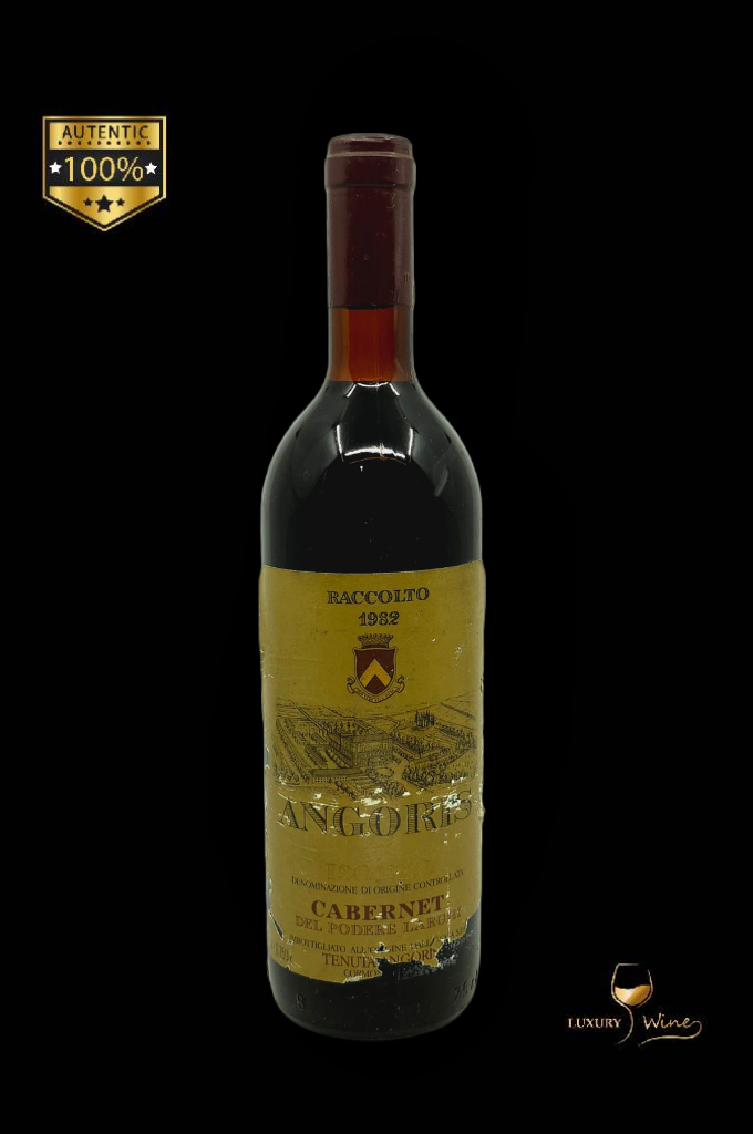 1982 vin de colectie Cabernet ANgoris vin de colectie 1982