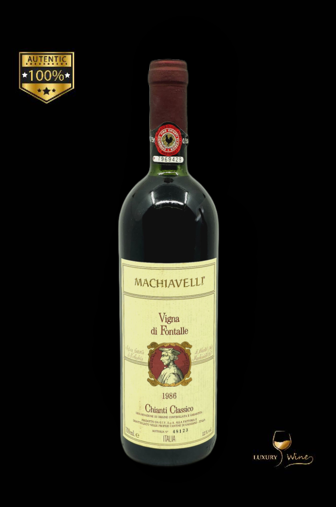 1986 vin de colectie Chianti Classico Machiavelli vin de colectie 1986