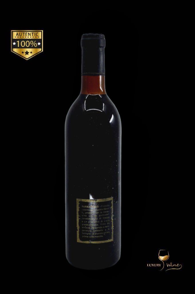 1962 vin vechi de colectie Barbaresco 2 vin din anul nasterii 1962