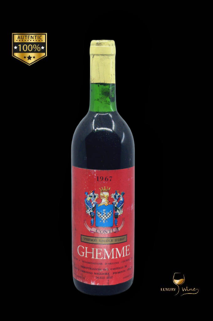 1967 vin vechi de colectie Ghemme vin vechi 1967