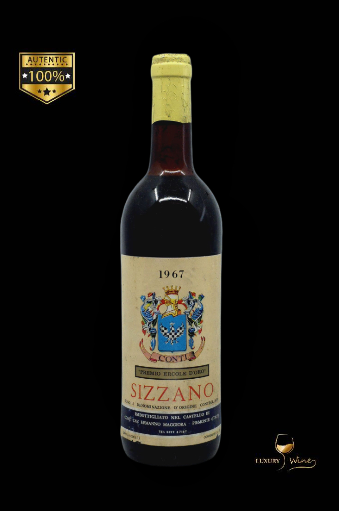 1967 vin vechi de colectie Sizzano vin vechi 1967