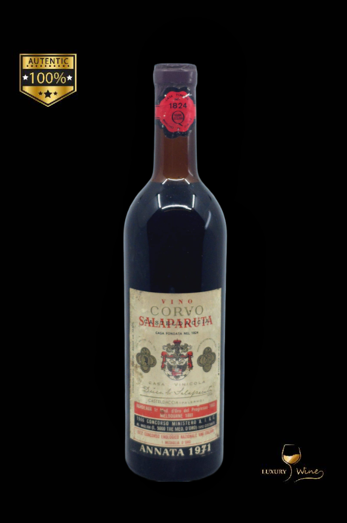 1971 vin vechi de colectie Corvo vin vechi 1971